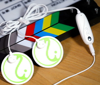 Portable petit téléphone connecté TENS coussin de Massage à micro-courant soulagement de la fatigue stimuler la Circulation sanguine dizaines unité Pad dispositif