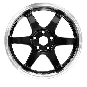 ล้อแม็กซ์อะลูมิเนียมอัลลอยด์โครเมียมขนาด 16-18 นิ้ว รุ่นใหม่ สำหรับตกแต่งรถยนต์ JDM แบบขยายขอบ สำหรับ Ruizhi <span class=keywords><strong>Fit</strong></span> Golf <span class=keywords><strong>TE37</strong></span> - Product Image 1