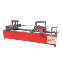 Scie à double extrémité automatique pour le travail du bois, machine de découpe pour le traitement des palettes en bois, dégrossisseuse à double tête