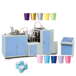 कप निर्माता मशीन डिस्पोजेबल पेपर पूर्ण स्वचालित उच्च गति पेपर कप बनाने की मशीन कई आकार कागज कप बनाने की मशीन
