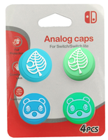 Capuchons de joystick analogique en silicone série Leaf Panda pour manettes de jeu