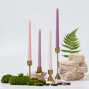 10-inch dài que nón đầy màu sắc Sáp parafin trụ cột nến không khói và cho đám cưới tiệc sinh nhật Giáng sinh - Product Image 3