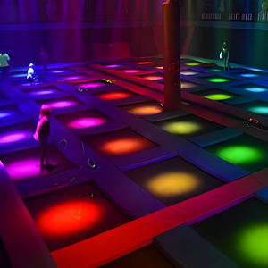 Interactieve Trampoline Projectie Kinderen Entertainment Apparatuur Stuiterende Trampoline Spel Multiplayer Vloer Games <span class=keywords><strong>Ar</strong></span> Game - Product Image 2