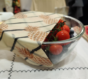 Vente <span class=keywords><strong>en</strong></span> gros Lot de 3 enveloppes réutilisables <span class=keywords><strong>en</strong></span> <span class=keywords><strong>cire</strong></span> pour abeilles motif <span class=keywords><strong>feuille</strong></span> <span class=keywords><strong>d</strong></span>'enveloppe de stockage des aliments pour pain plateau <span class=keywords><strong>d</strong></span>'emballage <span class=keywords><strong>en</strong></span> tissu de coton biologique - Product Image 5