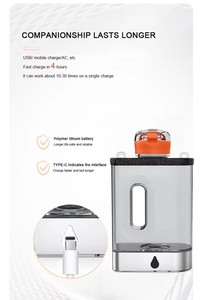 Factory Price Hydrogen-Rich Health Maker Hydrogen <b>Water</b> Bottle with Generator <b>Ionizer</b> Battery Powered - Product Image 6