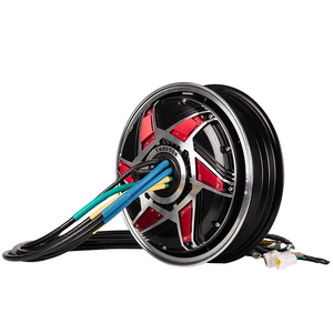 มอเตอร์ฮับไร้แปรงถ่าน 48-96V 12 นิ้ว แรงบิดสูง แม่เหล็กคู่ สีปรับแต่งได้ กันน้ำ-IP67 3000W สำหรับมอเตอร์ไซค์ รุ่น YM-GT-123000 - Product Image 1
