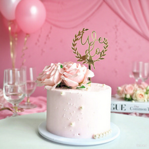 ท็อปเปอร์เค้กอะคริลิค รูปน้ำผึ้งและความหวาน สำหรับตกแต่งเค้กงานแต่งงาน งานหมั้น และขอแต่งงาน - Product Image 5