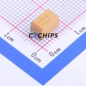 TAJE107K020RNJ ตัวเก็บประจุแทนทาลัม CASE-E-7343-28(มม.) ( ความจุ: 100uF ) ( ความแม่นยำ: 10% แรงดันไฟฟ้าที่กำหนด: 20V ) - Product Image 1