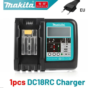 <span class=keywords><strong>Cargador</strong></span> Rápido de 4 Puertos <span class=keywords><strong>DC18RC</strong></span> con Iluminación LED para Baterías BL1830/BL1840/BL1850/BL1860/BL1430 de 18V - Product Image 2