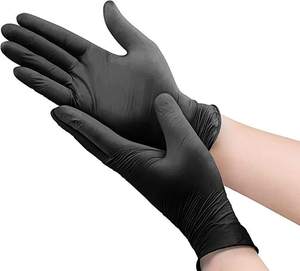 Gants en nitrile bleus jetables imperméables Micro-Touch sans poudre, épais, pour usage alimentaire, médical et en laboratoire, toutes saisons - Product Image 4