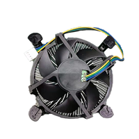 Refroidisseur de processeur Intel Original 10e et 11e génération avec dissipateur thermique en cuivre et ventilateur de refroidissement en aluminium pour LGA 1150 1151 1155 1156 1200 1700