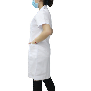 Yieryuan White Coat Medical Uniform Unisex Short <b>Sleeve</b> <b>Long</b> <b>Sleeve</b> Moisture Wicking Hospital Pharmacy Use - Product Image 2