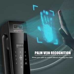 Terbaru wifi pintu viewer video cerdas palm <span class=keywords><strong>vein</strong></span> digital pemindai wajah membuka multipoint kunci pintu pintar - Product Image 4