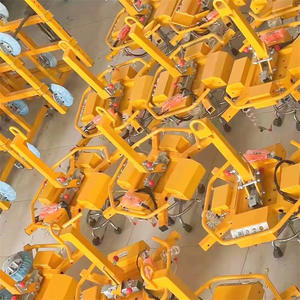 Elevador de vacío eléctrico en forma de X personalizado de 400kg, 800kg, 1200kg, para levantar vidrio y otros paneles de construcción - Product Image 2