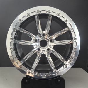 Rines de Carreras Drag Racing Beadlock Street Fighter, Ruedas Forjadas 5x120 para Chevrolet Camaro Corvette C8 C7 C6 C5 Impala Ss - Product Image 4