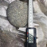 Pierres naturelles polies de 3 à 5 pouces, grises, sélectionnées à la main, écologiques, pour la peinture sur roche, kits de bricolage de Noël