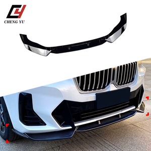 Divisor Delantero ABS en Negro Brillante y Estilo Carbono para BMW <span class=keywords><strong>X3</strong></span> G01 X4 G02 <span class=keywords><strong>M</strong></span> Pack <span class=keywords><strong>2022</strong></span>+, Mejora del Kit de Carrocería Exterior - Product Image 4