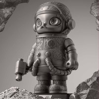 Коллекционная фигурка POPMART MEGA SPACE MOLLY 400% Royal Selangor, оригинальная аниме-фигурка из ПВХ, для декора дома, в закрытых коробках-сюрпризах
