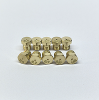 Stove Gas burner Accessories Brass Nozzle Pure Brass Nozzle burner Head Fire Nozzle Sleeve Tube 0.85mm 0.5mm 0.7mm 0.87mm 1.02mm