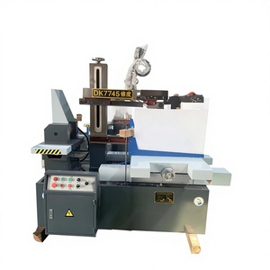 เครื่องตัดลวด EDM รุ่น DK7745 CNC สำหรับสแตนเลสและทองแดง ราคาโรงงานถูก พร้อมมอเตอร์ PLC ยี่ห้อ Wadley - Product Image 1