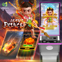 Máquina de Juego Arcade Vertical con Pantalla Táctil que Funciona con Monedas, Juego de Habilidad Blazing Link
