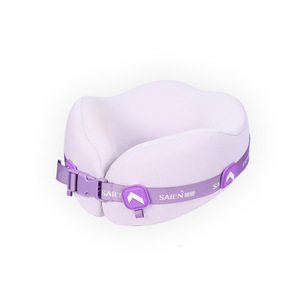 SaieN <b>U</b>-<b>Shaped</b> Memory Foam Neck <b>Pillow</b> Portable Travel Support For Adults And Elderly 28X26X14Cm - Product Image 1