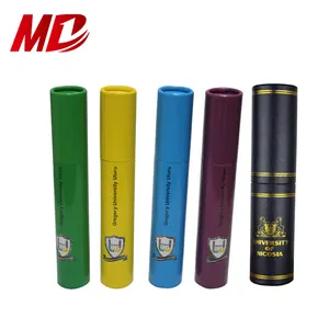 Colorful Printing Logo A4 Certificate Scroll Holder Diploma Tube For University