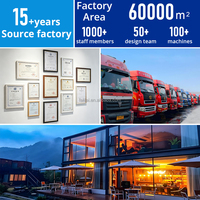 Container House di Lusso da 20 piedi con Pannelli Sandwich in Acciaio, Pareti Traspiranti, Finiture Interne Personalizzabili, Basso Costo di Spedizione