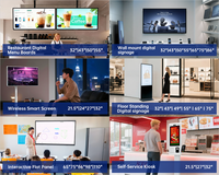 Afficheur numérique LCD sur pied pour la publicité, 65 pouces, corps entièrement métallique, design ultra-fin, type vertical, IP65, pour les magasins de détail