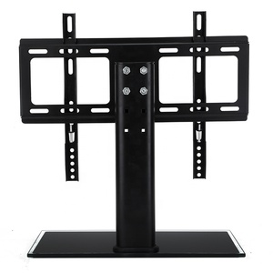 Phổ biến bảng đứng đồ nội thất phòng khách tv giá Bàn TV núi hiện đại màu đen có thể điều chỉnh chiều cao - Product Image 2