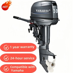 Moteur 30 CV à arbre court, moteur de démarrage 2 temps, moteur de bateau à jet d'eau 30 CV - Product Image 4