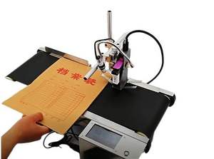 オンラインポータブル4.3インチタッチスクリーンインクジェットラベルプリンタシステム連続コーディング日付ロット & バーコードエンコーディング - Product Image 3