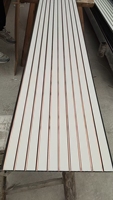 Panneau rainuré en PVC écologique, ignifuge, imperméable, multicolore et multi-modèles, directement de l'usine chinoise, pour la décoration intérieure.