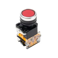 Interrupteur à bouton-poussoir à verrouillage série LA38, diamètre 22 mm, ACDC 12v 24v 48v