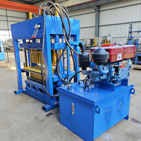 Machine à fabriquer des blocs de béton par vibration QTF4-28, machine à briques en ciment à bon prix
