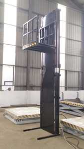 Elevador de Carga Hidráulico Personalizado de 1M-12M, 1 Tonelada-2 Toneladas, de Acero al Manganeso de Alta Resistencia, Elevador de Mercancías Fijo para Almacén - Product Image 6