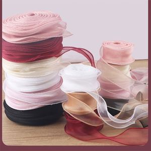 Ruban en polyester à queue de poisson Phantom Yarn pour emballage floral - Décoration cadeau écologique pour mariage, anniversaire et Halloween - Product Image 2