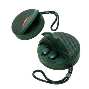 หูฟังบลูทูธ TG808 สำหรับการเชื่อมต่อไร้สาย 5.0 พกพาสะดวก เหมาะสำหรับกีฬากลางแจ้ง เสียงสเตอริโอแบบ In-ear TWS พร้อมหน่วยความจำในตัว - Product Image 1