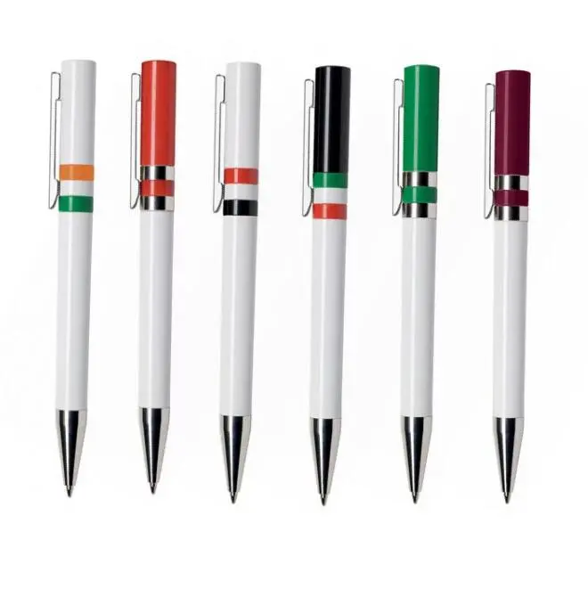 Подарки на день образования, 3-кольцевая цветная ручка с флагом, фирменная печать логотипа компании, рекламная Подарочная пластиковая шариковая ручка с логотипом на заказ