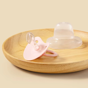 Vente flash - Sucette en silicone en <span class=keywords><strong>forme</strong></span> de cœur pour bébé de 0 à 12 mois, impression manuelle, sécurité alimentaire - Product Image 6