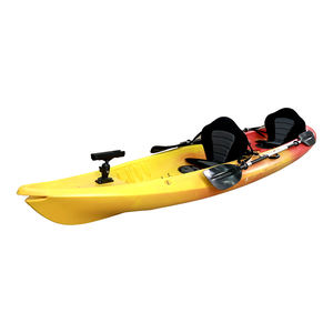 Kayak gonflable transparent TOLEE TOLEE Firstents Fishing 11ft pour 2 personnes, bateau de tourisme transparent avec pagaies - Product Image 1