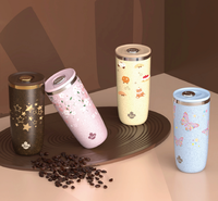 Mug à café anti-chute avec logo personnalisé, en acier inoxydable, isolé sous vide, anti-fuite, pour le bureau, cadeau d'affaires, voyage, extérieur