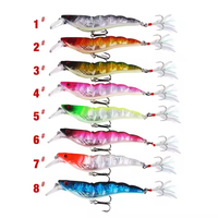 Newbility Günstiger Angelköder 95mm/13,6g Simulierter Garnelen-Hardlure