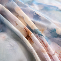 Ensemble de housse de couette 3D en microfibre, draps imprimés, housse de couette à motif floral, impression numérique, ensembles de literie