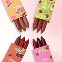 Ensemble de rouges à lèvres soyeux, couleur mate vibrante, non collant, hydratant, effet givré, vente en gros, étiquette privée, fabrication OEM