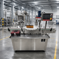 Machine automatique de remplissage et de bouchage de flacons liquides, machine de remplissage et de bouchage de gouttes pour les yeux, machine de remplissage et de bouchage de flacons.