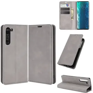 Crazy Horse Leather Suck Flip Cell Phone Accessories For Motorola Edge Plus G72 Case Pouch