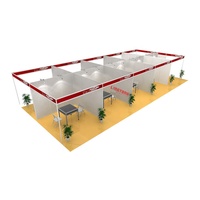Stand d'exposition modulaire standard 3x3M de production en série pour salons professionnels internationaux - Fournisseur chinois Expo 2027