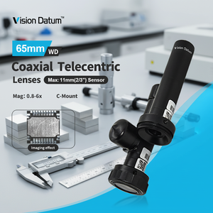 Lente Telecéntrica de Baja Distorsión de 2/3" WD 65mm con Montura C <span class=keywords><strong>para</strong></span> Inspección de Piezas Pequeñas - Product Image 1