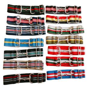 Grabado de Logo Gratis Listo para Enviar 200 Colores Cinturón Elástico Ecuestre de 2 Pulgadas 5 cm de Ancho Ajustable Equipo de Equitación - Product Image 3